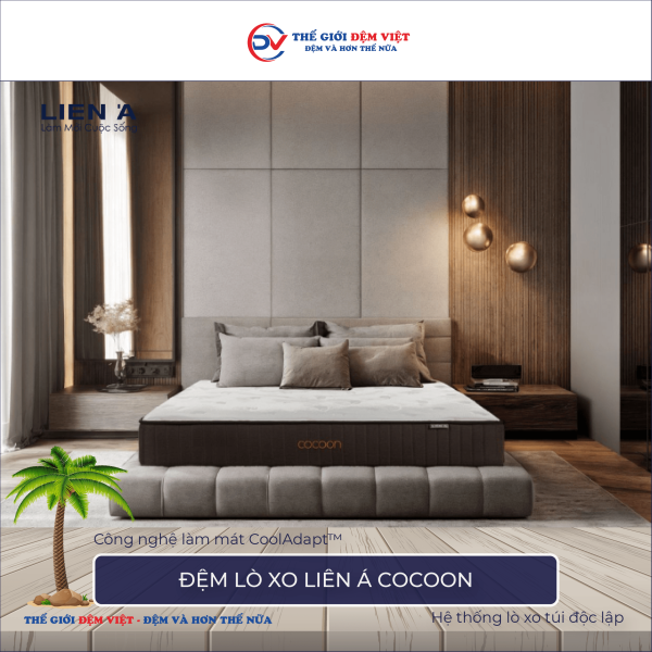 Đệm lò xo túi Liên Á COCOON
